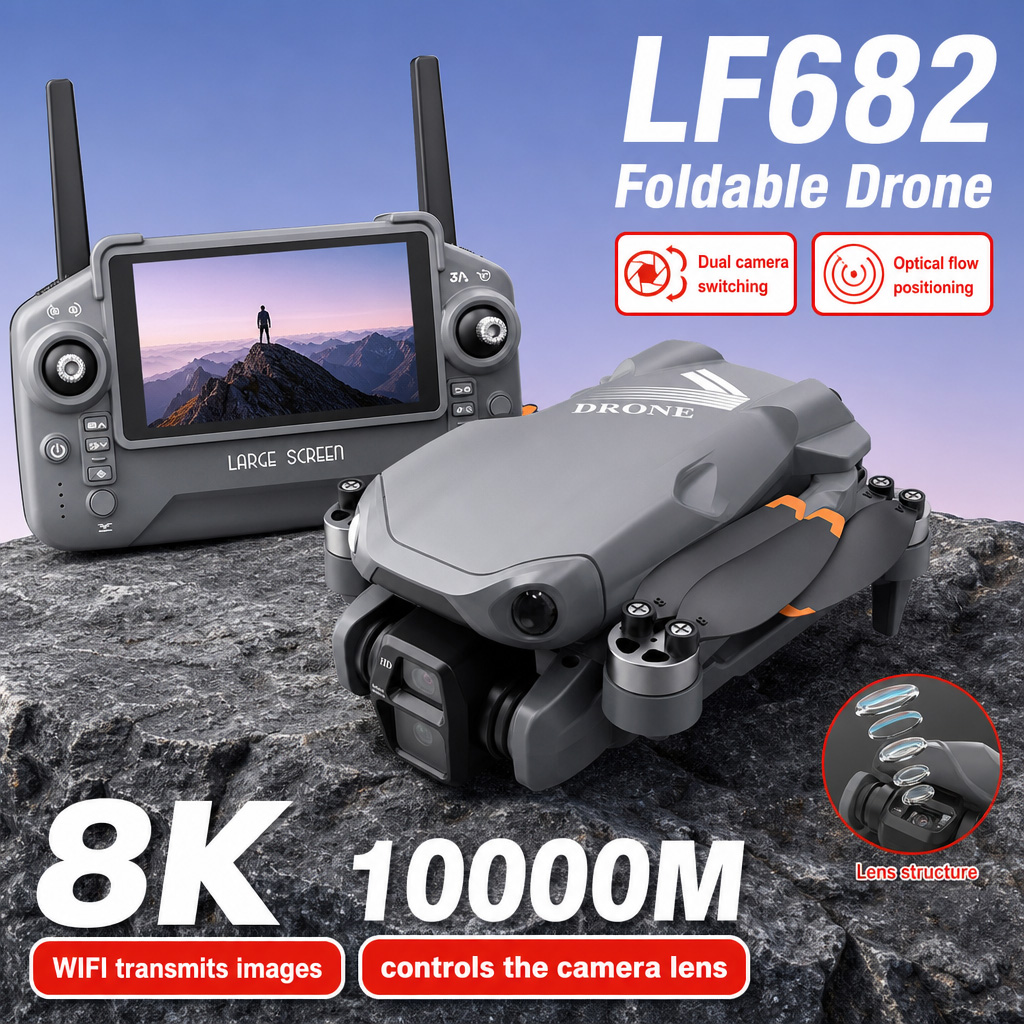 Drone Dji Rc Mini - Drone photo aérien LF682 8K HD