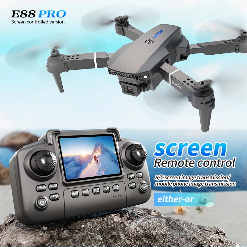 Drone professionnel E88 PRO av - Drone Ae Rc avis et prix
