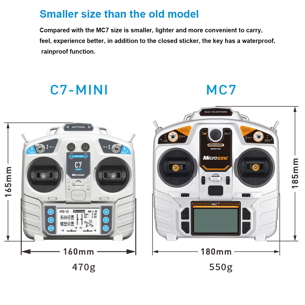 MicroZone MC7 contrôleur C7 MI - Drone Rc Leading avis et prix