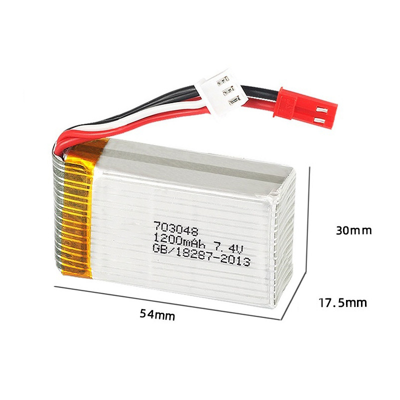Batterie Lipo 2S 7,4V 1200mAh  - Drone Rc Leading avis et prix