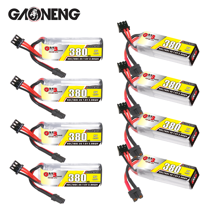 Batterie Lipo GNB 2S 7.6V 380m - Drone Rc Leading avis et prix