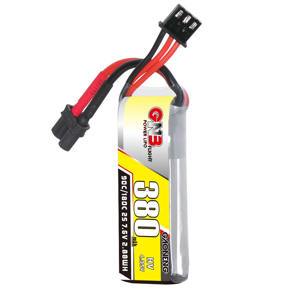 Batterie Lipo GNB 2S 7.6V 380m - Drone Rc Leading avis et prix