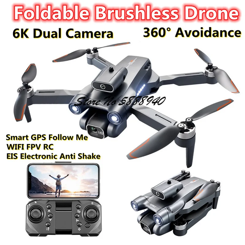 Drone pliable sans balais à fl - Drone S1S Rc Quadcopter avis et prix