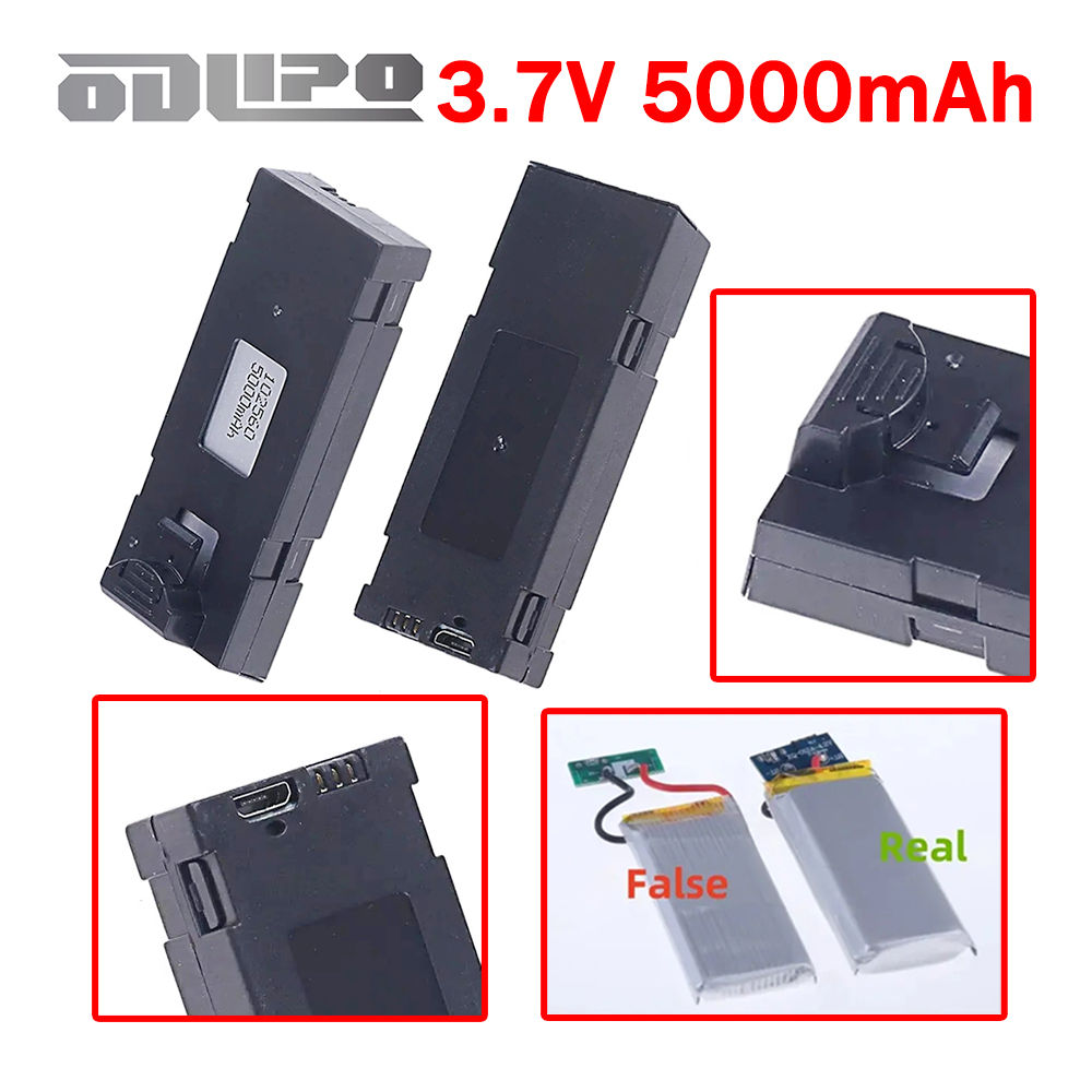 Batterie de drone RC 3.7V 5000 - Drone E88 Rc Quadcopter avis et prix