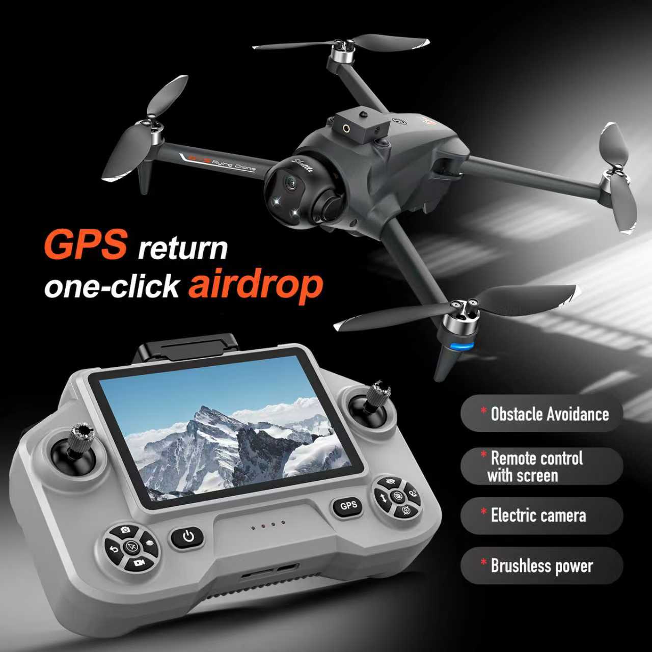 Drone Quadricoptère FPV GPS YL - Jjrc Drone X12 avis et prix