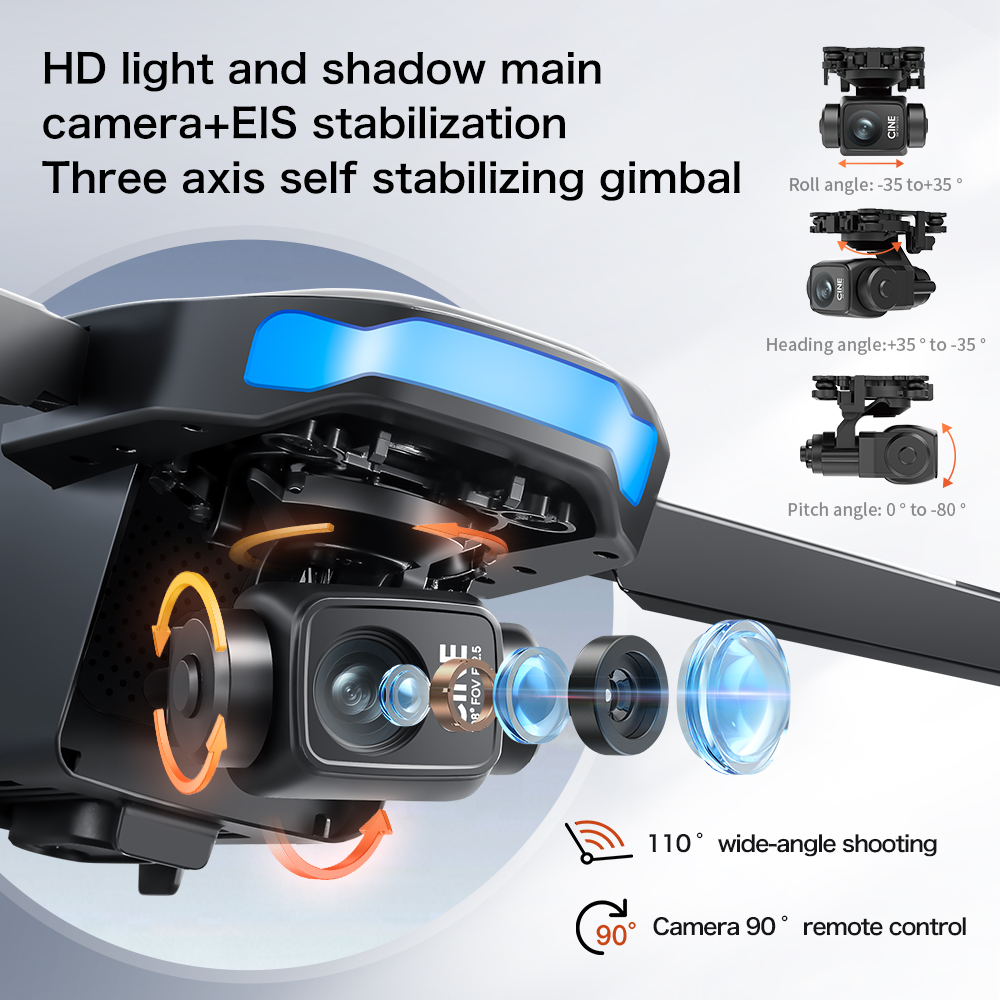 Nouveau drone S-X1 MAX GPS 8K  - Jjrc Drone X12 avis et prix